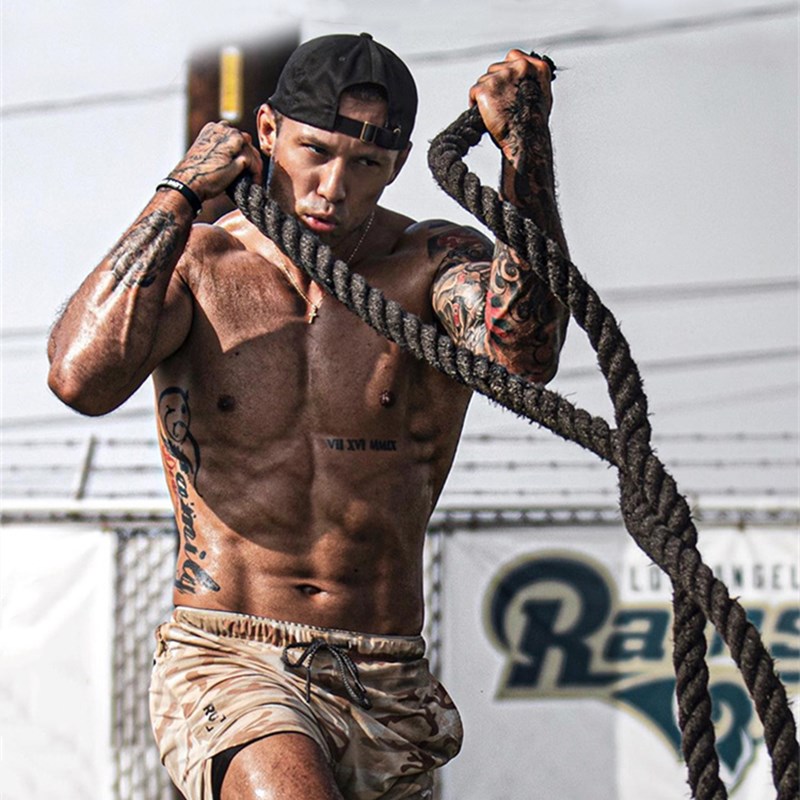 Battle Rope Heavy - 9/12/15M * 25MM Fitness poliéster saltar