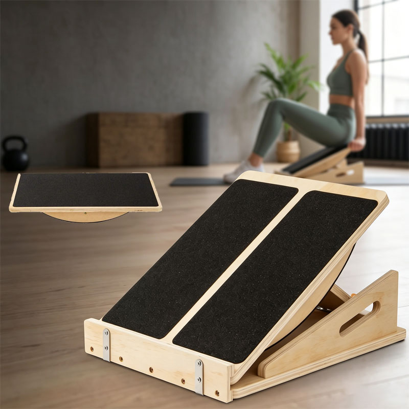 Tabla de equilibrio de madera  - Home Gym Routine reseña y precio