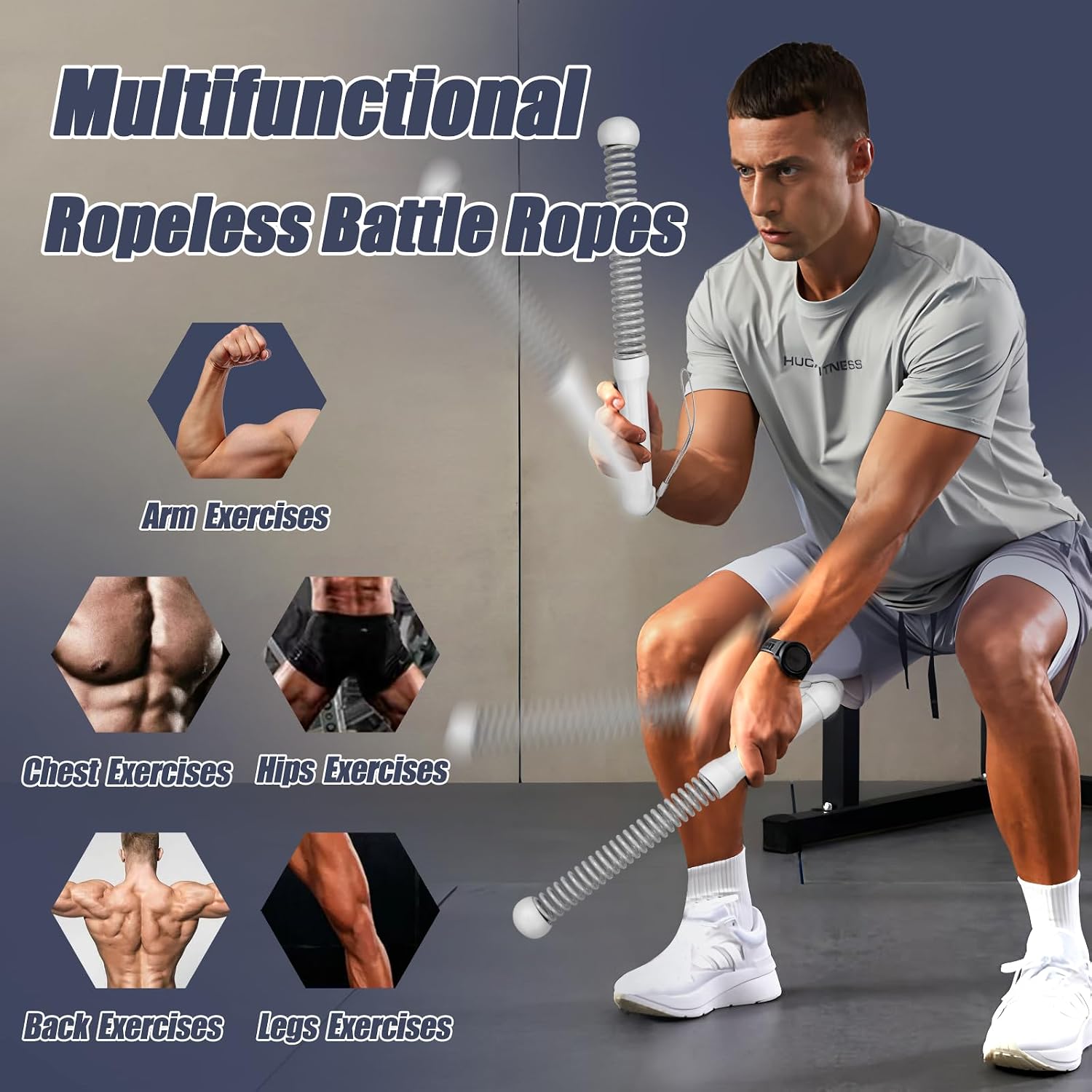 Cuerdas de resistencia sin cab - Home Gym Portable reseña y precio