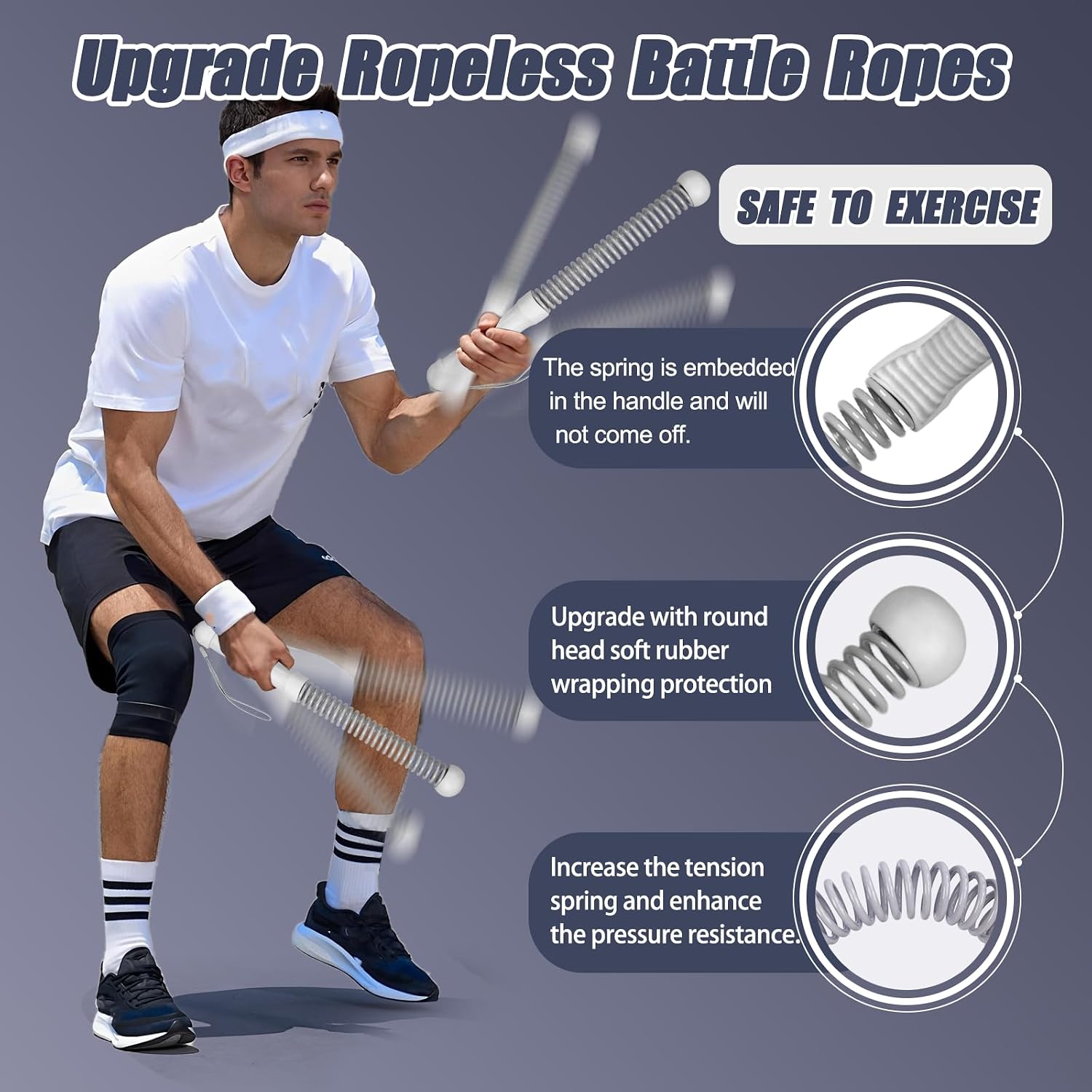 Cuerdas de resistencia sin cab - Home Gym Portable reseña y precio