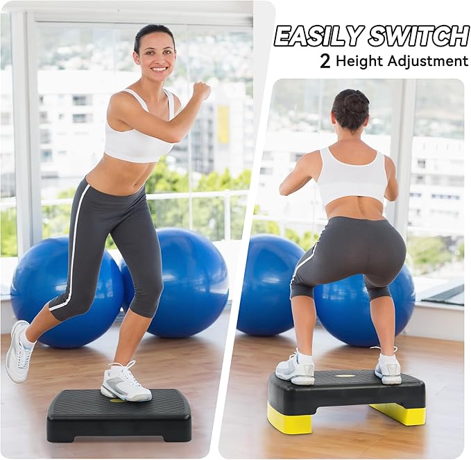 Plataforma de Step Aeróbico Aj - Leg Home Gym Workout reseña y precio