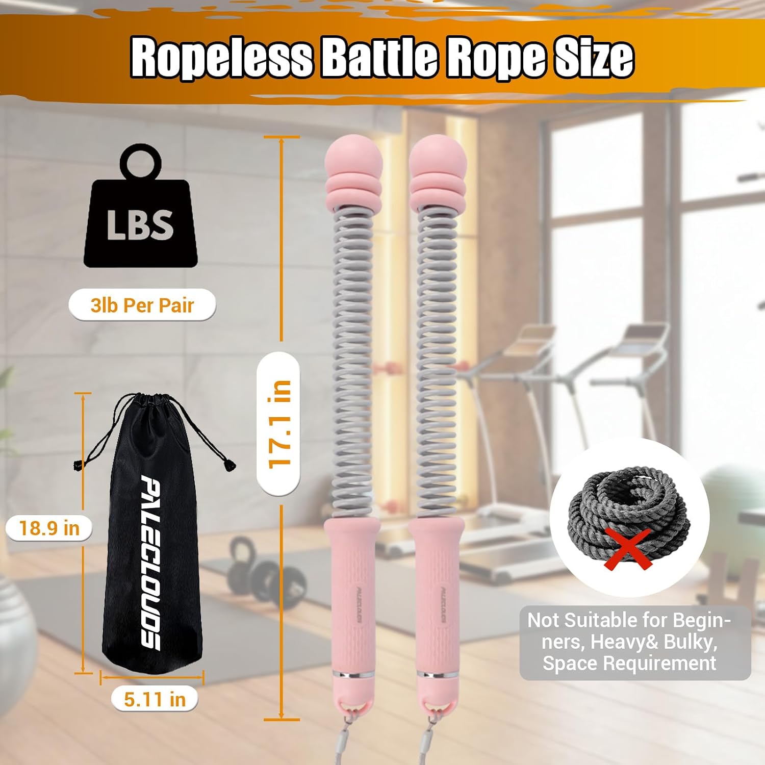 Cuerdas de Batalla Portátiles  - Home Gym Portable reseña y precio