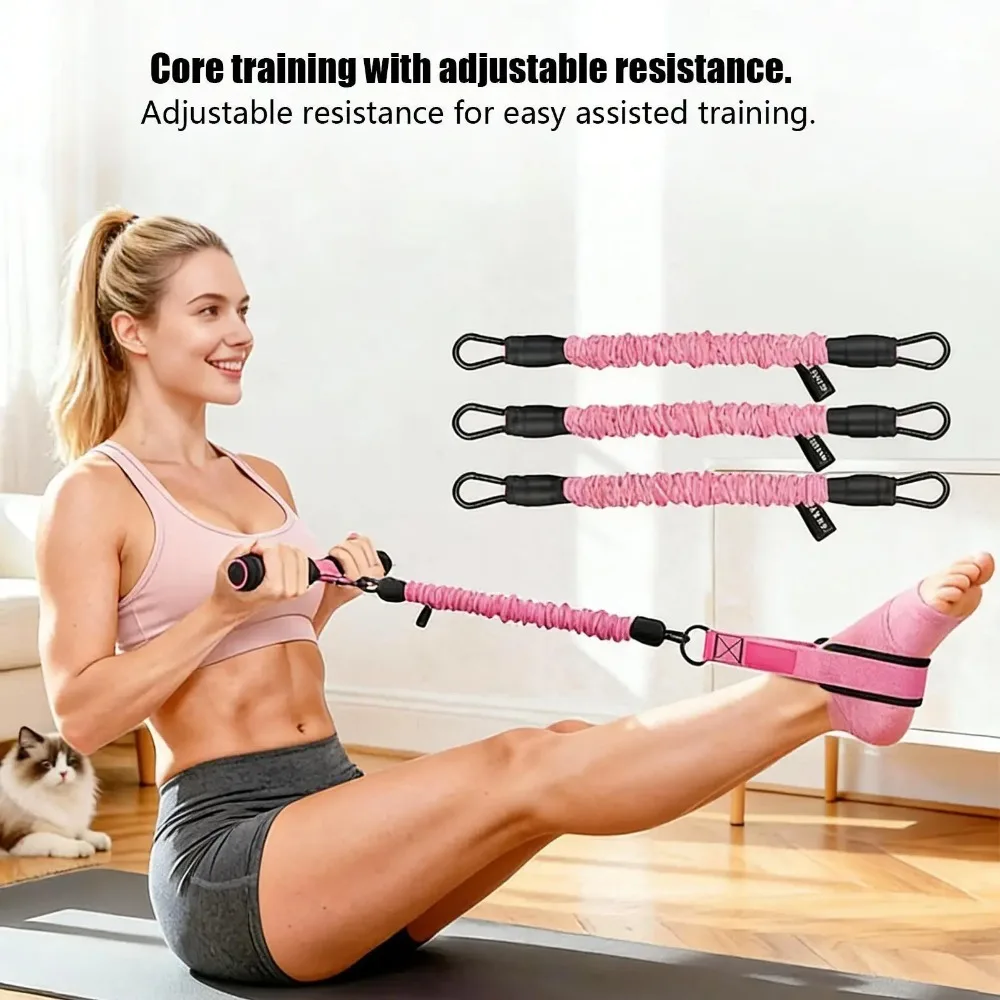 Juego de pedales con banda de  - Home Gym Equipment Set reseña y precio