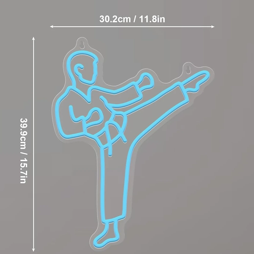 Letrero de neón con diseño de  - Home Gym Neon Sign reseña y precio